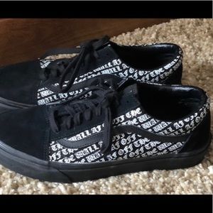 Old English “Off The Wall” limited addition vans